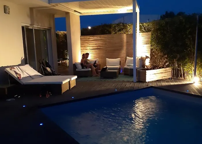 Jamero, Bord De Mer, Piscine Chauffee, Balneo, Climatisation,, Parking Prive Βίλα *