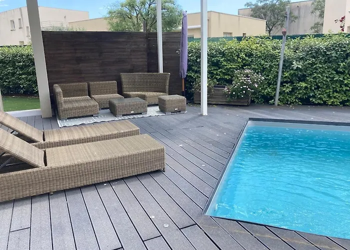 Βίλα Jamero, Bord De Mer, Piscine Chauffee, Balneo, Climatisation,, Parking Prive Σετ